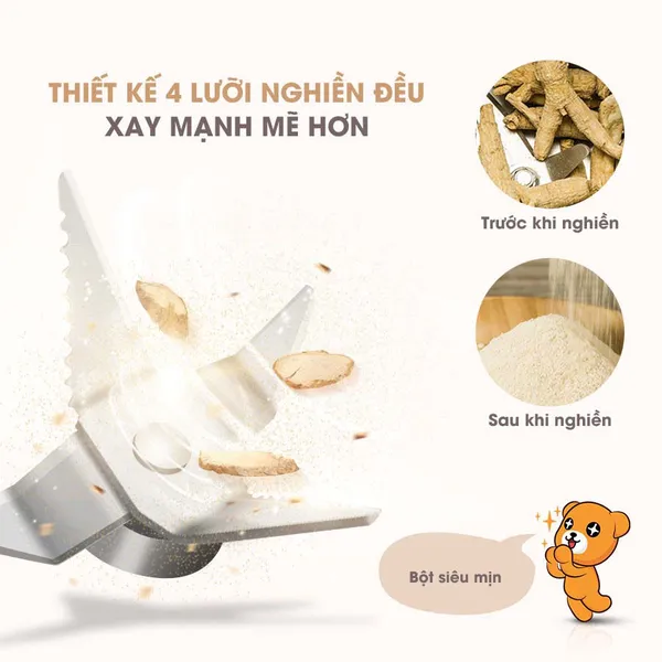 Máy xay bột khô đa năng FSJ-A03D1