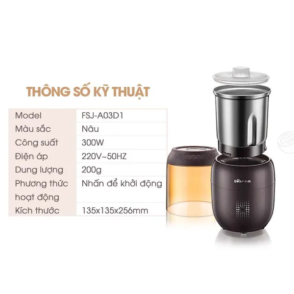 Máy xay bột khô đa năng FSJ-A03D1