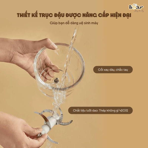 Máy xay ăn dặm 0.6L Bear QSJ-D02Q1