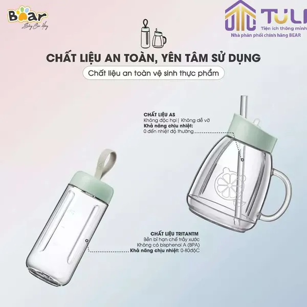 Máy xay sinh tố mini Bear LLJ-D04A1