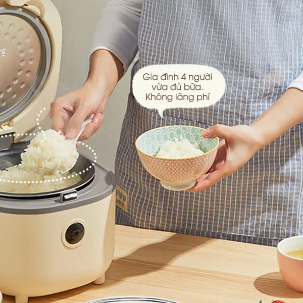Nồi cơm điện thông minh 2L Bear B20A1