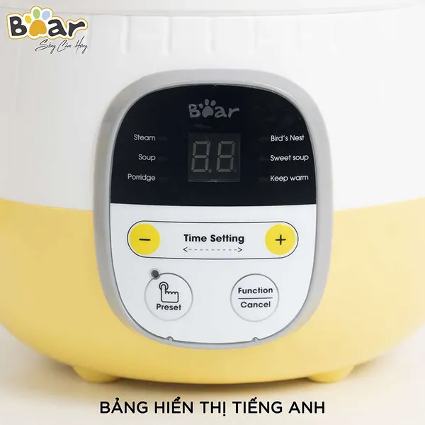 Nồi nấu chậm Bear 0.8L SUBE001