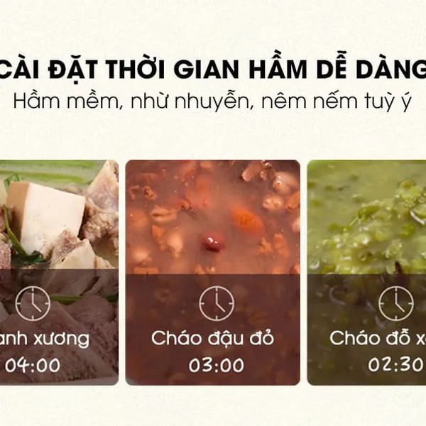 Nồi nấu chậm Bear 1.6L SUBE002