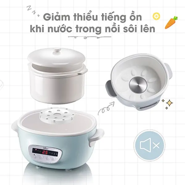 Nồi nấu chậm Bear 2.5L SUBE003