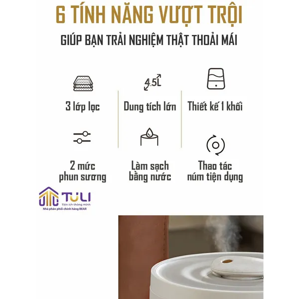 Máy phun sương Bear JSQ-C45U1