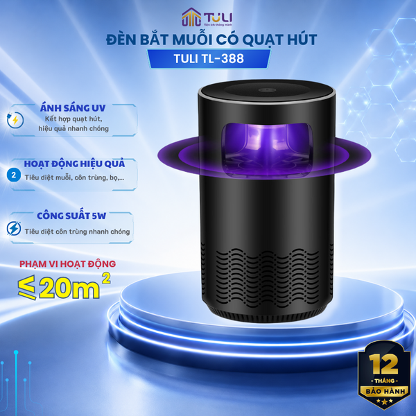 Đèn hút muỗi TULI TL-388