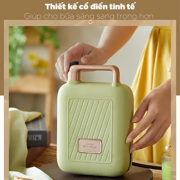 Máy Kẹp Nướng Bánh Mì Bear DBC-C06M1