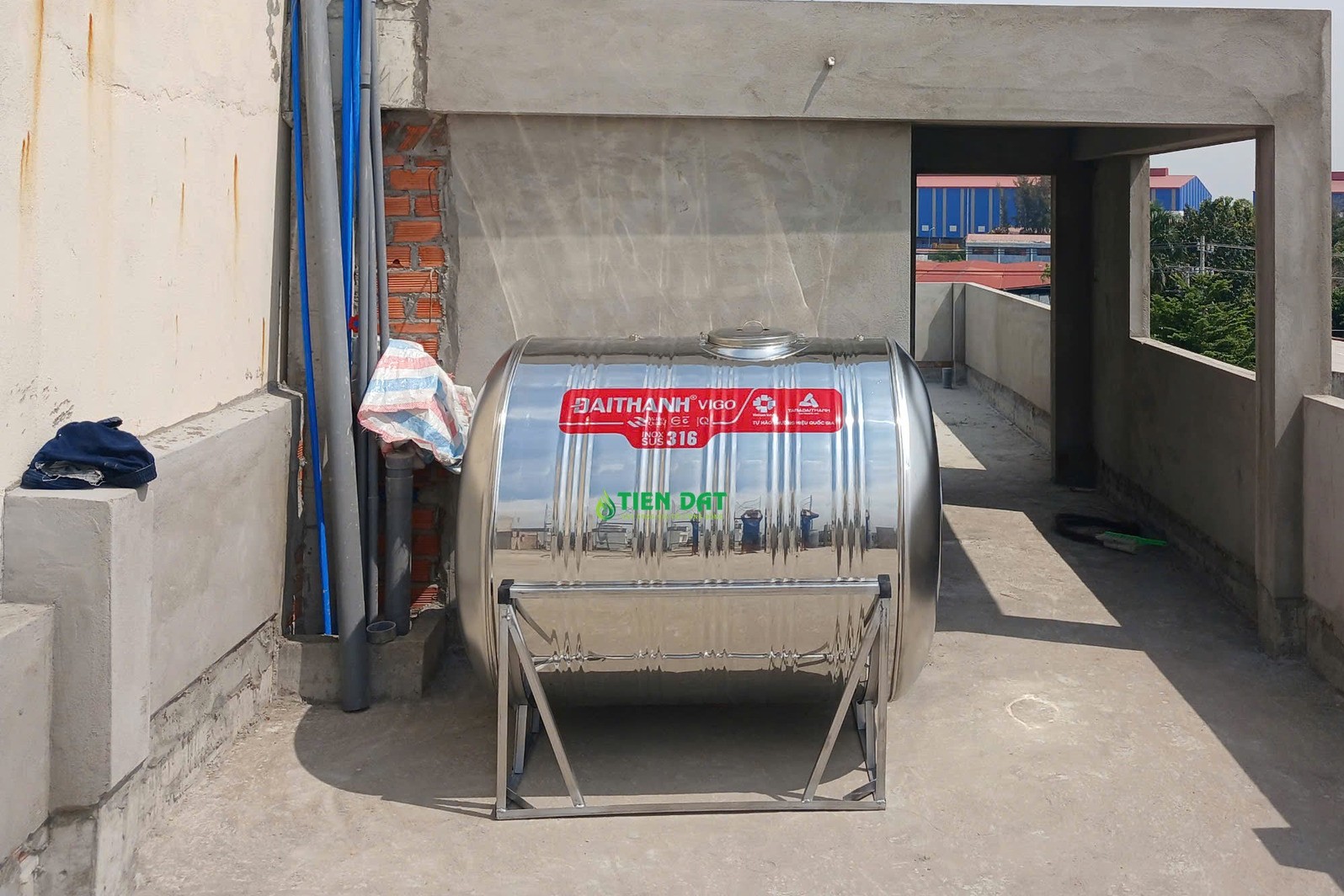 bồn chứa nước inox đại thành bồn chứa nước inox đại thành