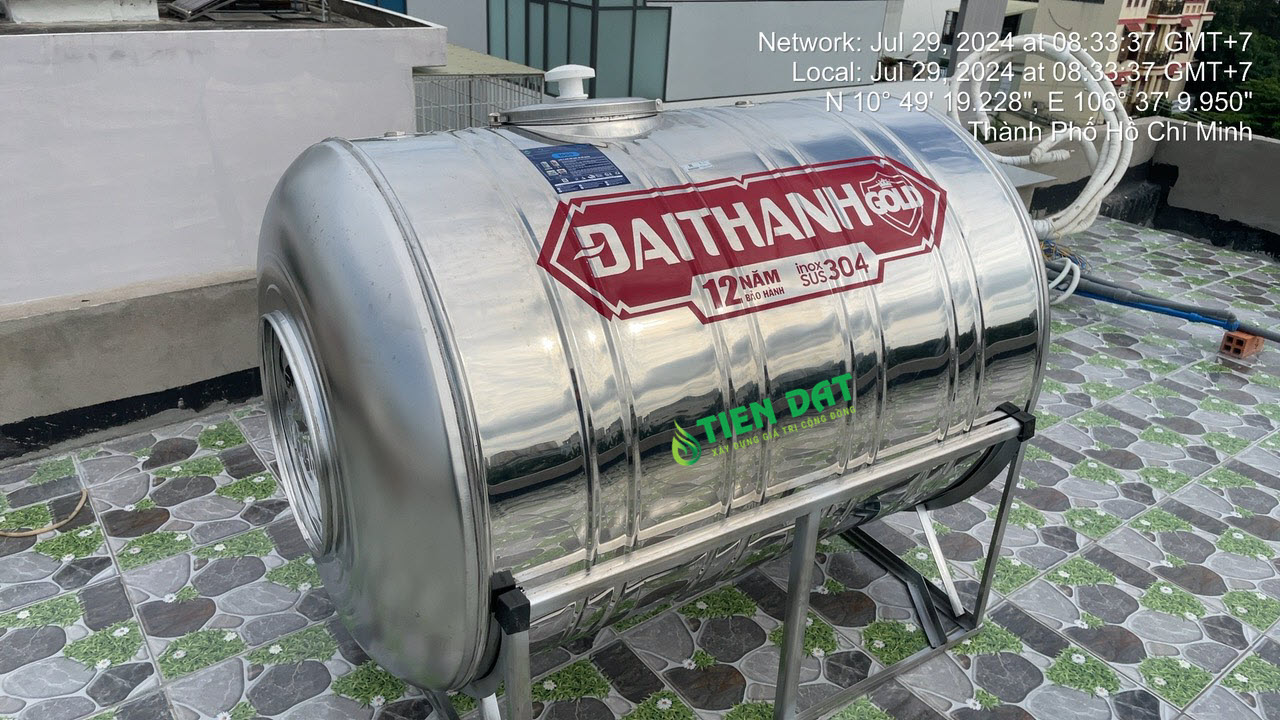 bồn chứa nước inox đại thành bồn chứa nước inox đại thành