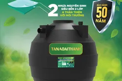 Bể phốt nhựa Tân Á: Lựa chọn thông minh cho hệ thống xử lý nước thải