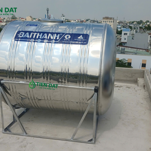 Công trình thực tế giao kéo bồn nước inox Đại Thành Nằm tại Quận 12 - Bồn được vận chuyển cẩn thận, đảm bảo nguyên vẹn