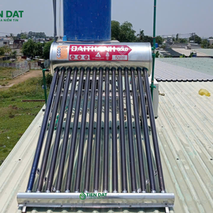 Công trình thực tế giao lắp đặt máy NLMT Đại Thành Gold 160L tại Bình Chánh - Đáp ứng nhu cầu sử dụng nước nóng hằng ngày