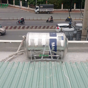Công trình thực tế giao kéo bồn nước inox Tân Thành 500L đứng tại Phường Trung Mỹ Tây