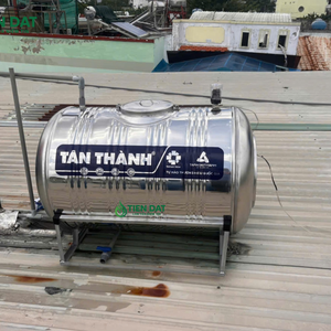 Công trình thực tế giao lắp đặt bồn nước inox Tân Thành 500L Nằm tại Hóc Môn