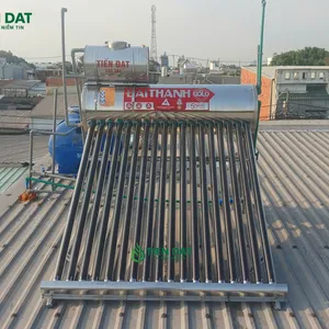 Công trình giao lắp đặt máy năng lượng mặt trời Đại Thành Gold 180L tại Quận 12 - Đáp ứng tốt nhu cầu sinh hoạt hằng ngày, vận hành bền bỉ