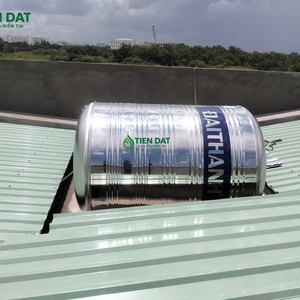 Công trình thực tế giao kéo bồn nước inox Đại Thành 1000L Đứng tại Thủ Đức