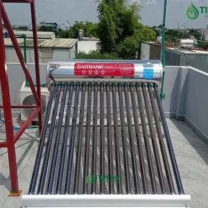 Công trình giao lắp đặt máy NLMT Đại Thành Vigo 316 180L tại Hóc Môn - Máy hấp thụ nhiệt và cung cấp nước nóng ổn định