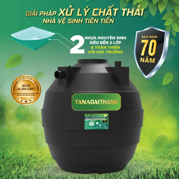 Bồn tự hoại Đại Thành 2500L