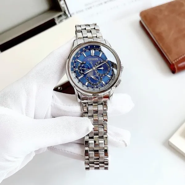 CITIZEN WORLD TIME MEN'S WATCH DIAL BLUE & RAY BU2021-51L