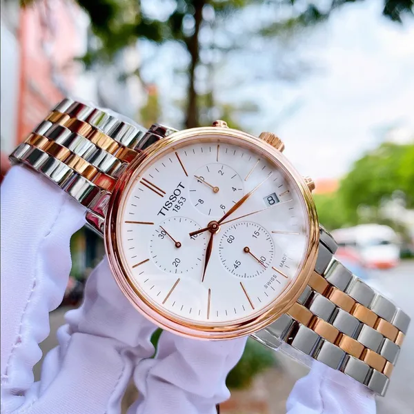 ĐỒNG HỒ NAM TISSOT CARSON PREMIUM CHRONOGRAPH T122.417.22.011.00