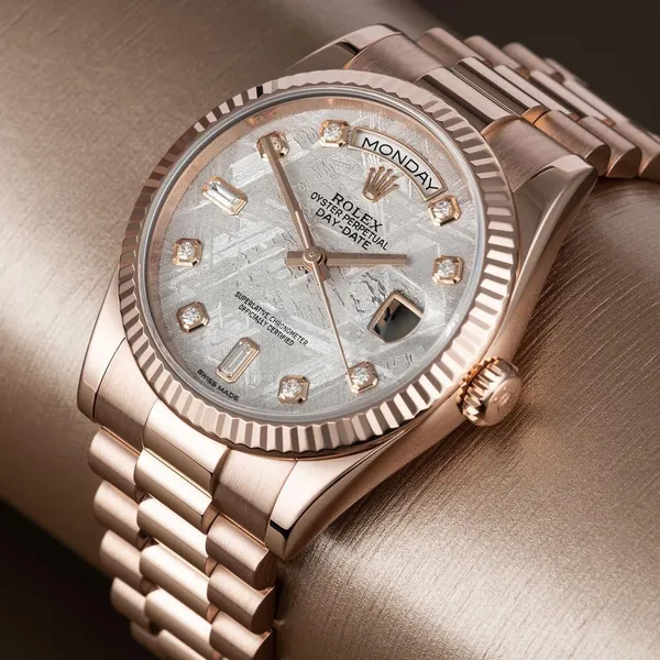 Rolex Day-Date 118235 Gibeon Meteorite