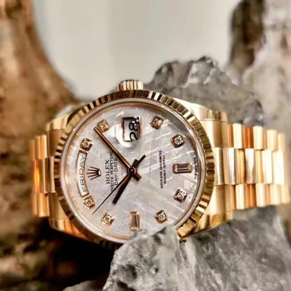 Rolex Day-Date 118235 Gibeon Meteorite