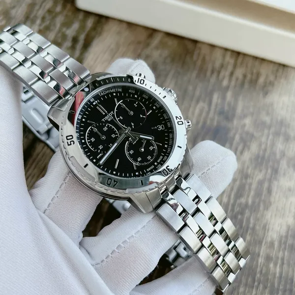 TISSOT T067.417.11.051.00 – NAM – KÍNH SAPPHIRE – QUARTZ (PIN) – DÂY KIM LOẠI