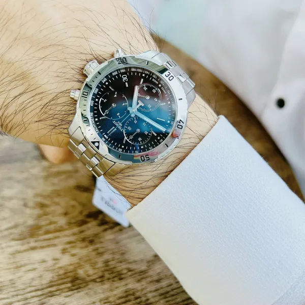 TISSOT T067.417.11.051.00 – NAM – KÍNH SAPPHIRE – QUARTZ (PIN) – DÂY KIM LOẠI