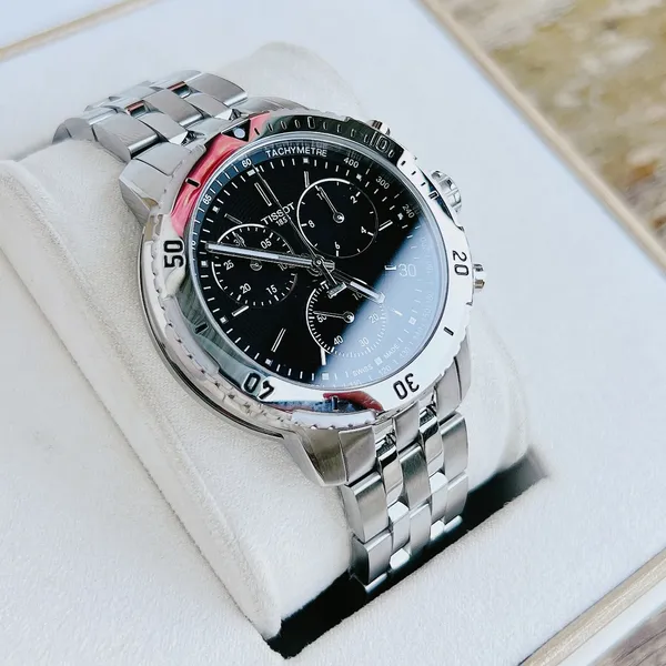 TISSOT T067.417.11.051.00 – NAM – KÍNH SAPPHIRE – QUARTZ (PIN) – DÂY KIM LOẠI