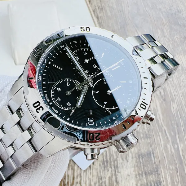 TISSOT T067.417.11.051.00 – NAM – KÍNH SAPPHIRE – QUARTZ (PIN) – DÂY KIM LOẠI