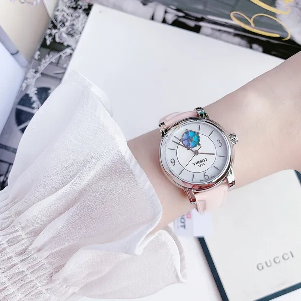 TISSOT T050.207.16.117.00 – NỮ – KÍNH SAPPHIRE – AUTOMATIC (TỰ ĐỘNG) – DÂY DA – MẶT SỐ 35MM