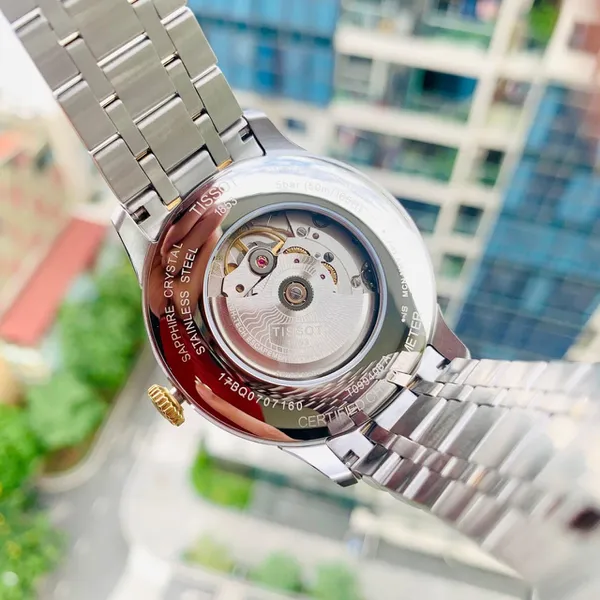 TISSOT CHEMIN DES TOURELLES CHRONOMETER DEMI GOLD - T0994082203800