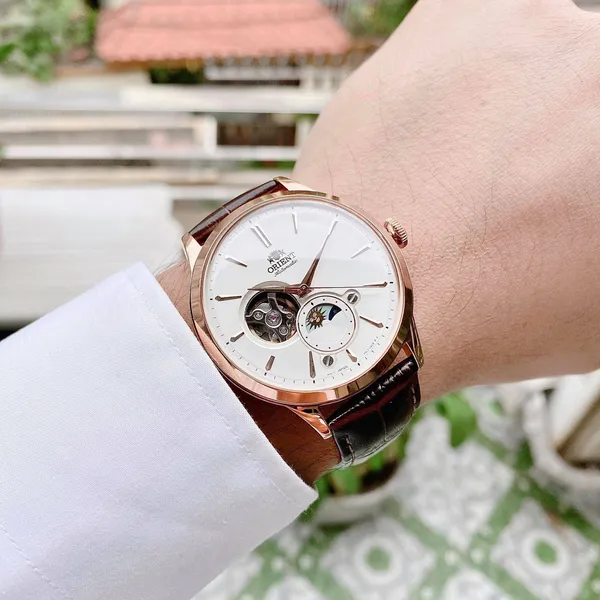 Đồng Hồ Orient Sun and Moon Gen 6 40.5mm Nam RA-AS0102S10B