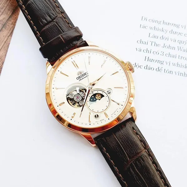 Đồng Hồ Orient Sun and Moon Gen 6 40.5mm Nam RA-AS0102S10B
