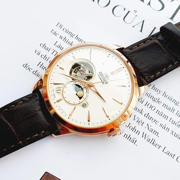 Đồng Hồ Orient Sun and Moon Gen 6 40.5mm Nam RA-AS0102S10B