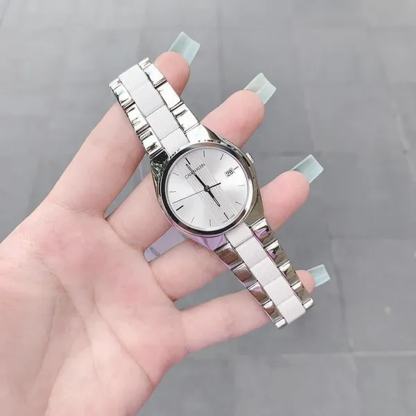 CALVIN KLEIN CONTRAST QUARTZ WATCH K9E231K6