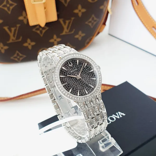 Bulova 96L273 - Đồng hồ nữ đính Swarovski