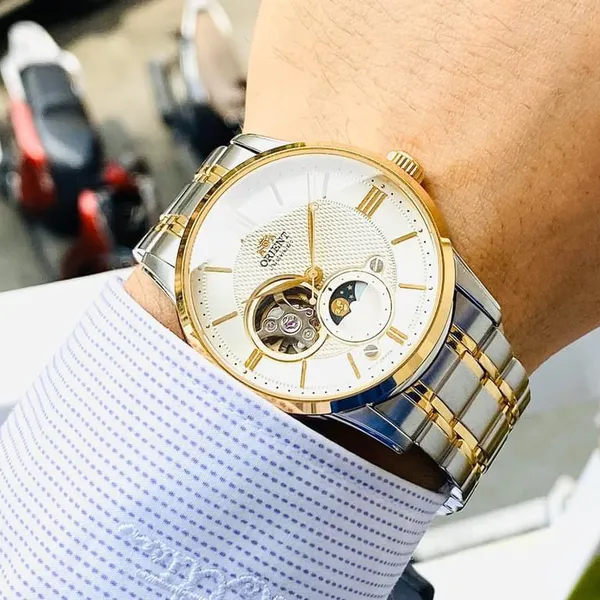 ORIENT SUN & MOON GEN 4 OPEN HEART RA-AS0007S10B