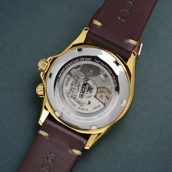 SEIKO PROSPEX ALPINIST SPB210J1 GREEN GOLD