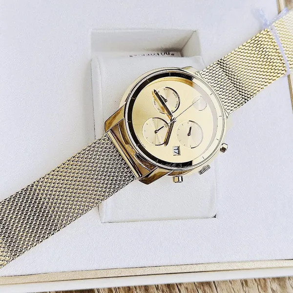 ĐỒNG HỒ NAM MOVADO 3600372 BOLD CHRONOGRAPH GOLD TONE