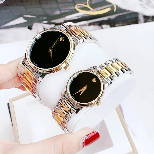 Movado Museum Classic Two-tone 2100016 - 2100018, đồng hồ cặp đôi