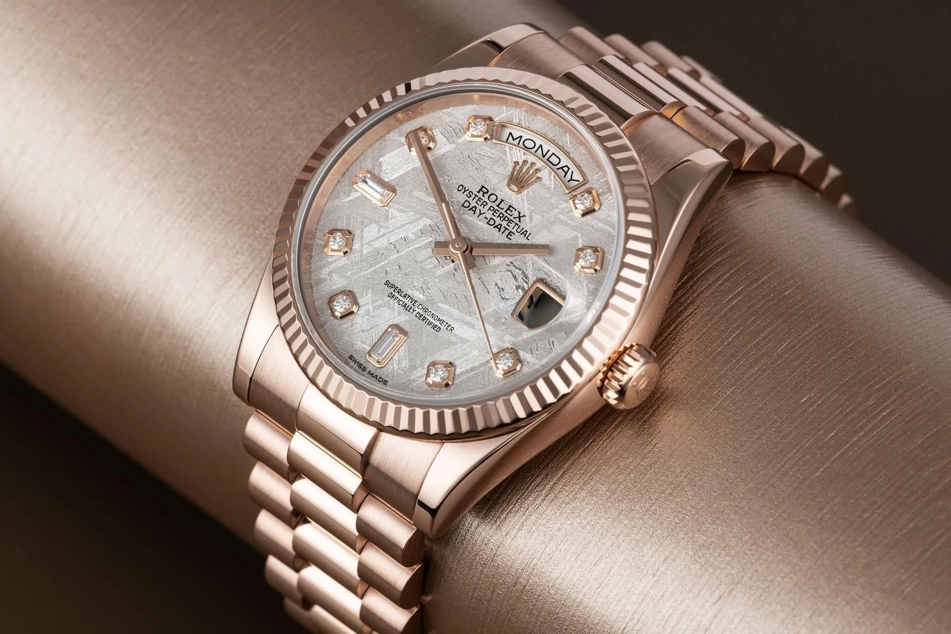 Gibeon hot sale meteorite rolex