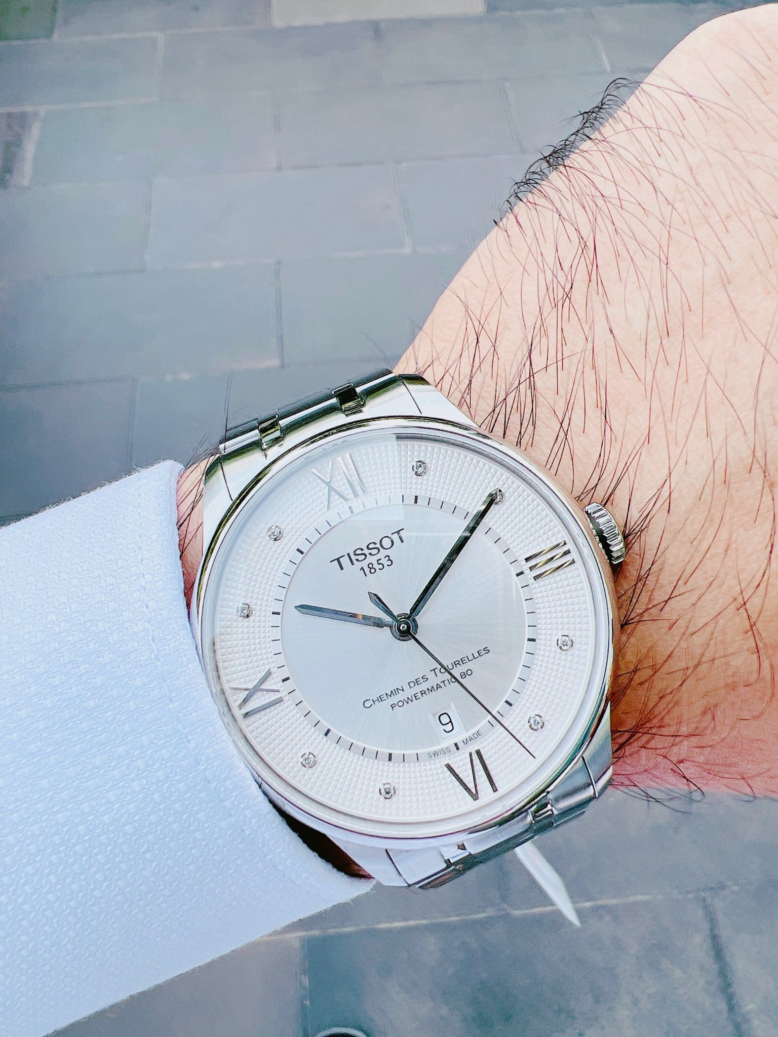 Tissot Chemin.Des Tourelles Diamond.White T099.407.11.033.00