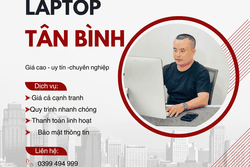 Thu mua laptop giá cao Tân Bình