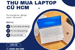 THU MUA LAPTOP CŨ HCM
