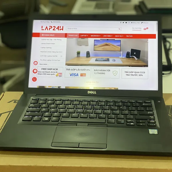 LAPTOP DELL LATITUDE 7480 CORE I5 - 6300U/ RAM 8GB/ SSD 256GB/ 14″ LED FHD