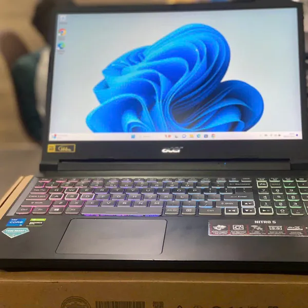 LAPTOP GAMING ACER NITRO 5 AN515 CORE I5 – 11400H / RAM 8GB / SSD 256GB / GTX1650 / 15.6 FHD IPS 144HZ