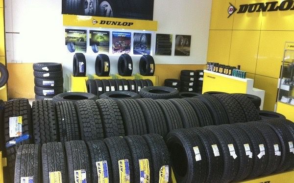 lốp xe Dunlop chính hãng tại Bình Dương