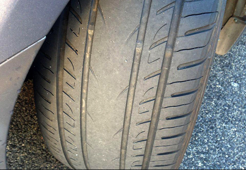 Những dạng hư hỏng thường gặp trên lốp xe