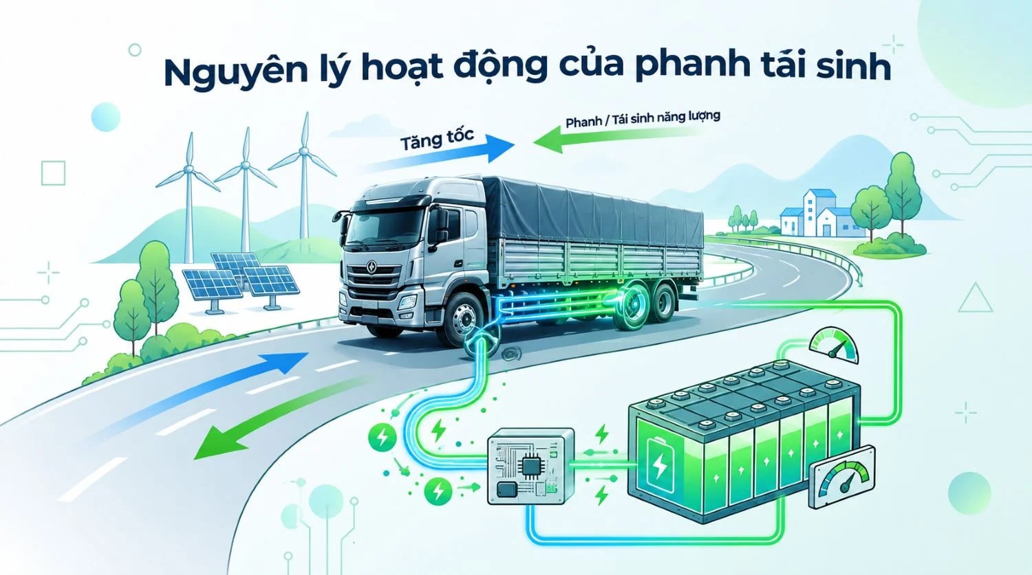 Hệ thống phanh tái sinh là gì?
